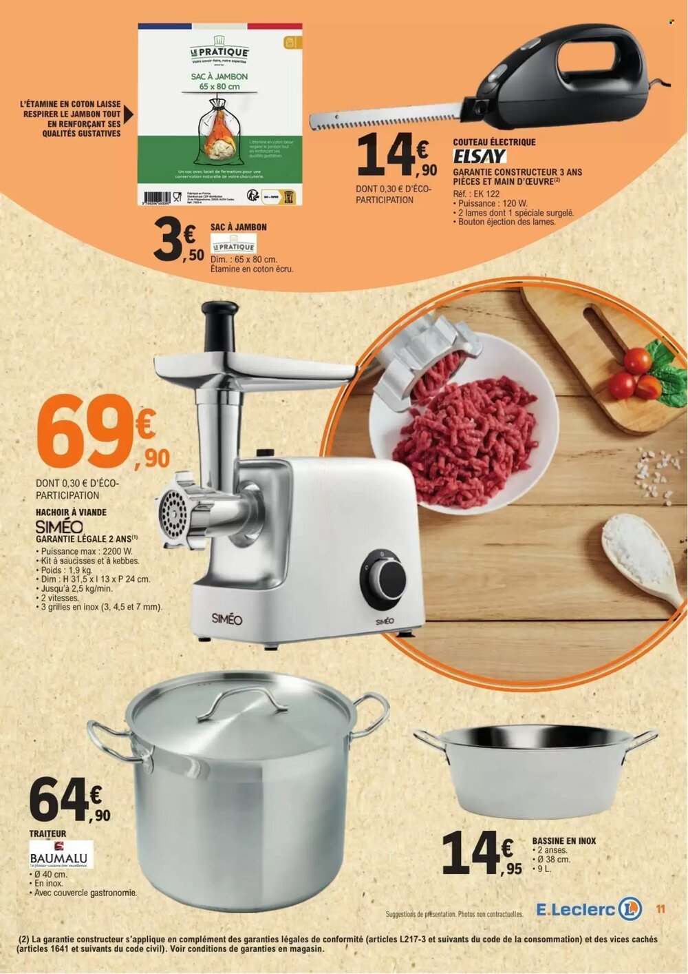 Prospectus promotionnel E.Leclerc valable à partir du 20/01/2026 - Page 11.