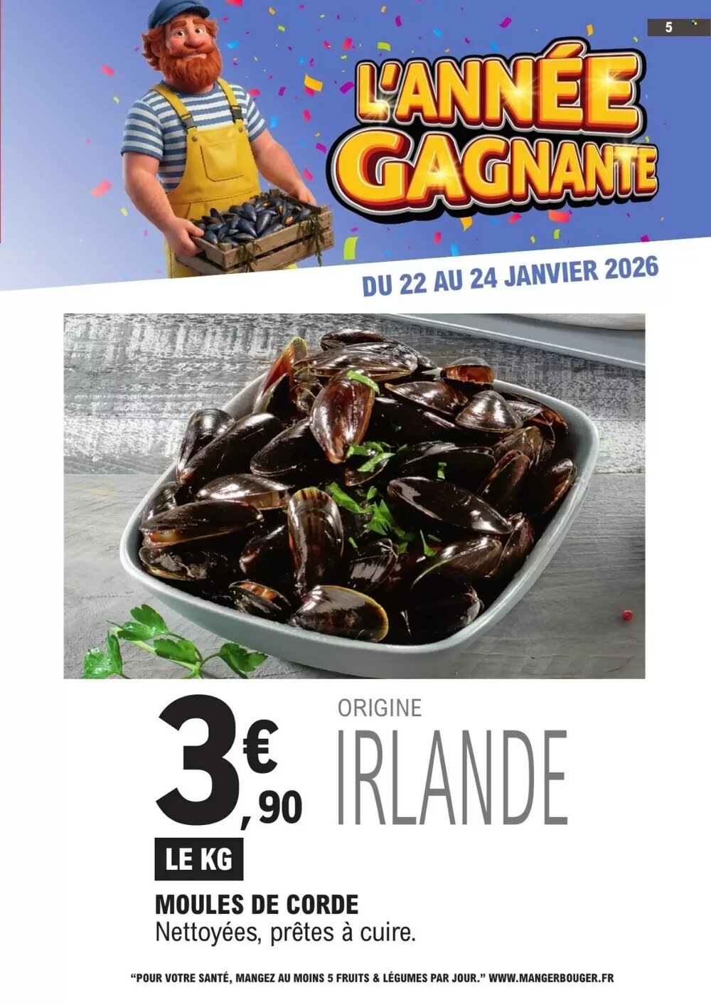 Prospectus promotionnel E.Leclerc valable à partir du 20/01/2026 - Page 5.