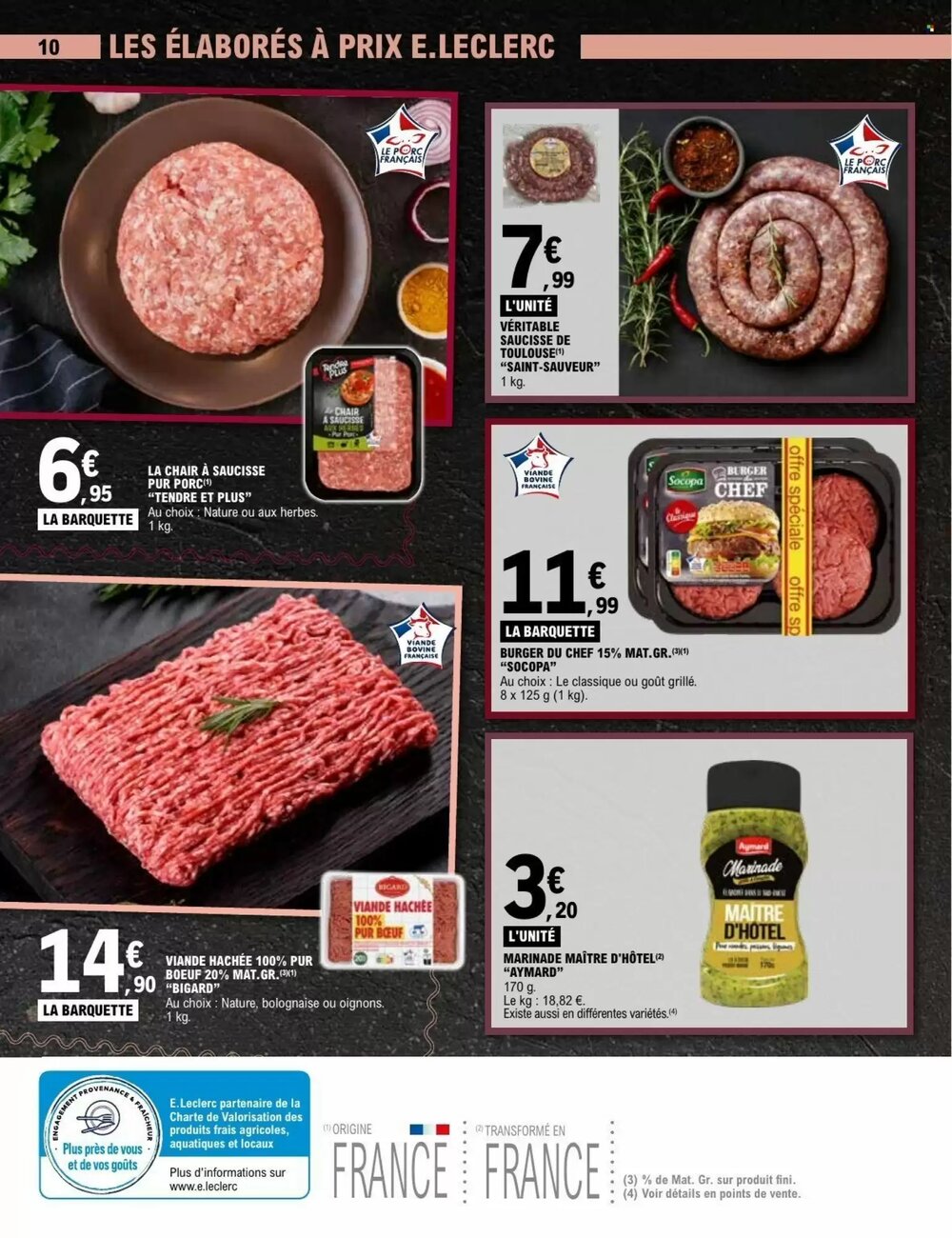 Prospectus promotionnel E.Leclerc valable à partir du 20/01/2026 - Page 10.