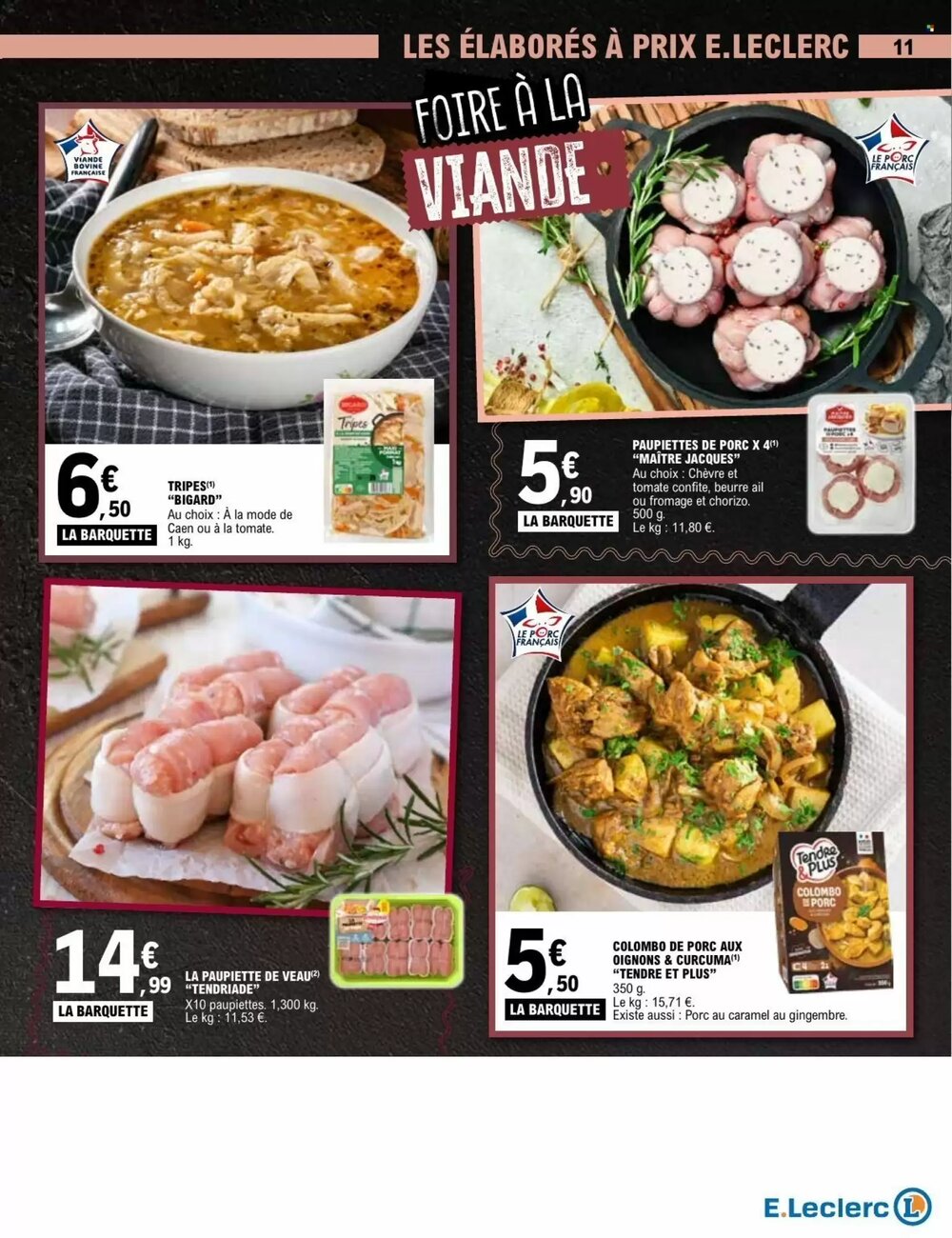 Prospectus promotionnel E.Leclerc valable à partir du 20/01/2026 - Page 11.