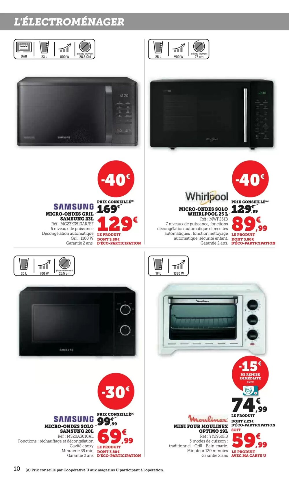 Prospectus promotionnel Super U valable à partir du 20/01/2026 - Page 10.