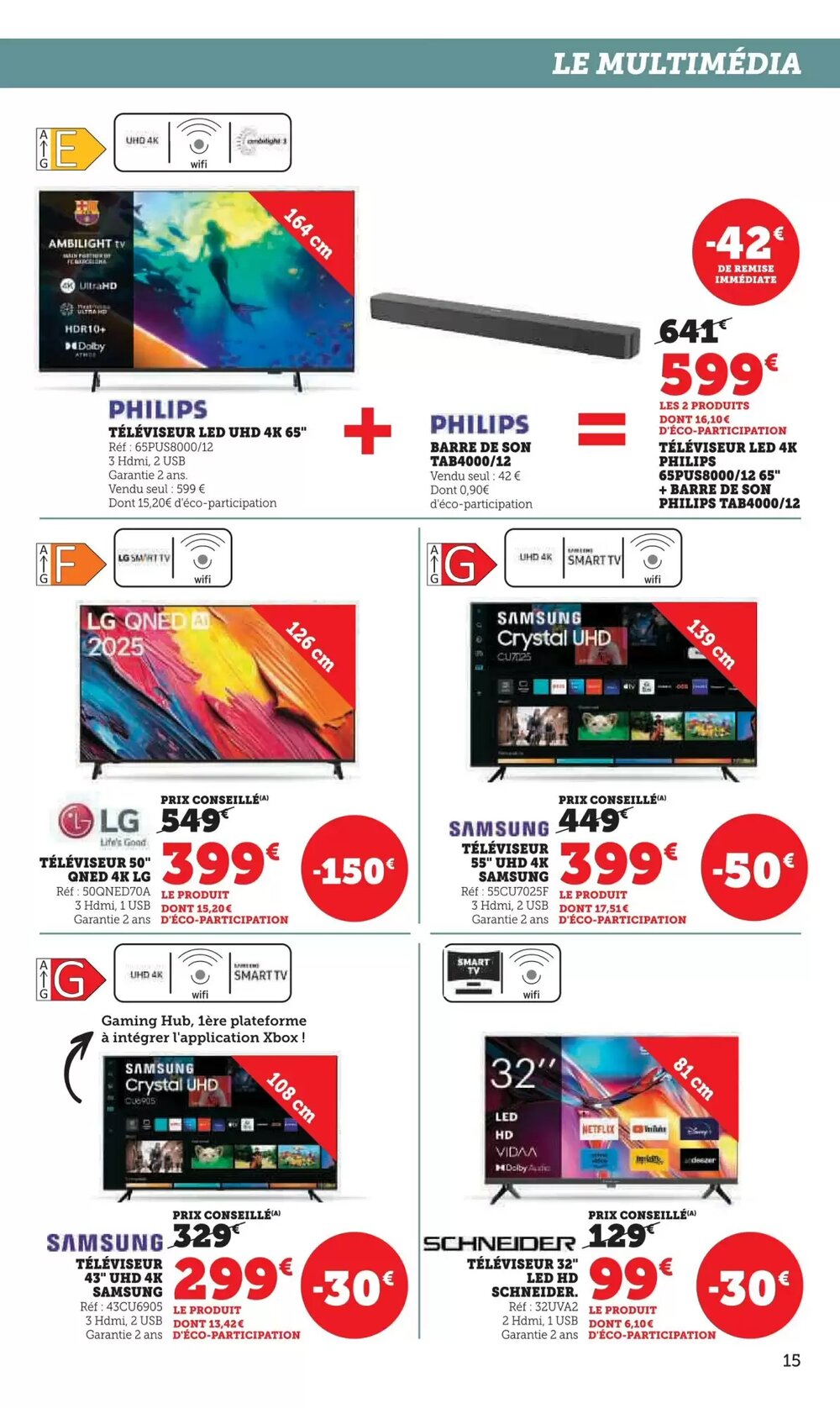 Prospectus promotionnel Super U valable à partir du 20/01/2026 - Page 15.