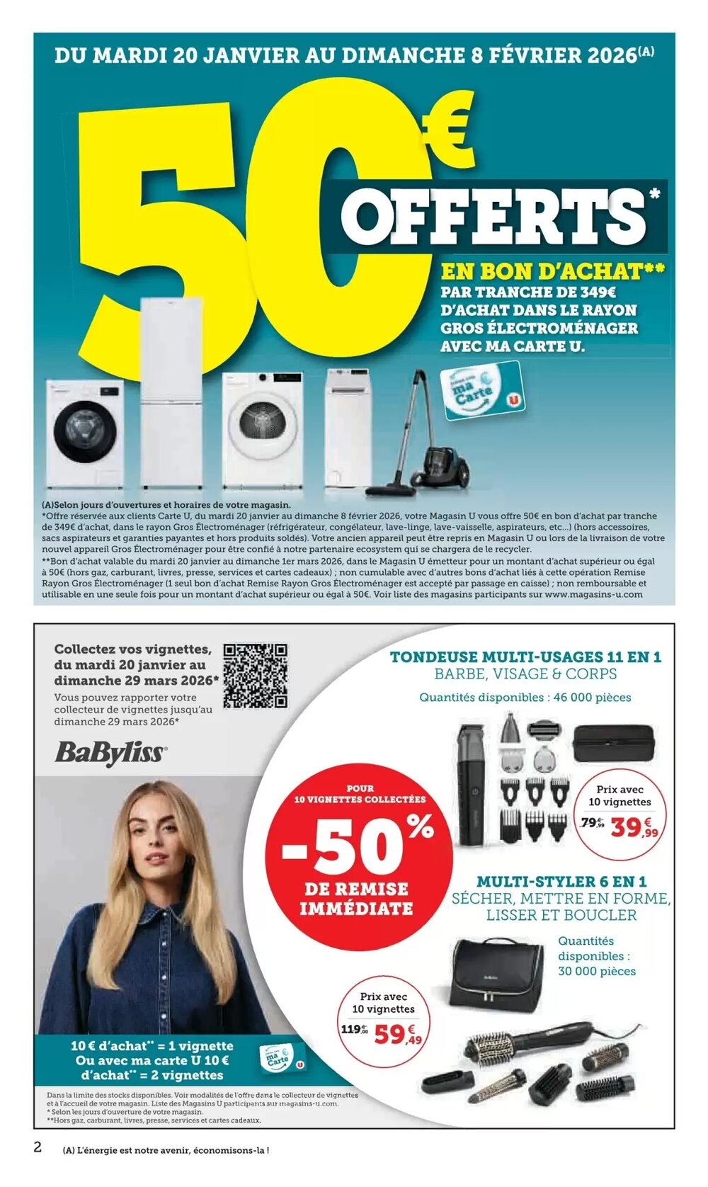 Prospectus promotionnel Super U valable à partir du 20/01/2026 - Page 2.