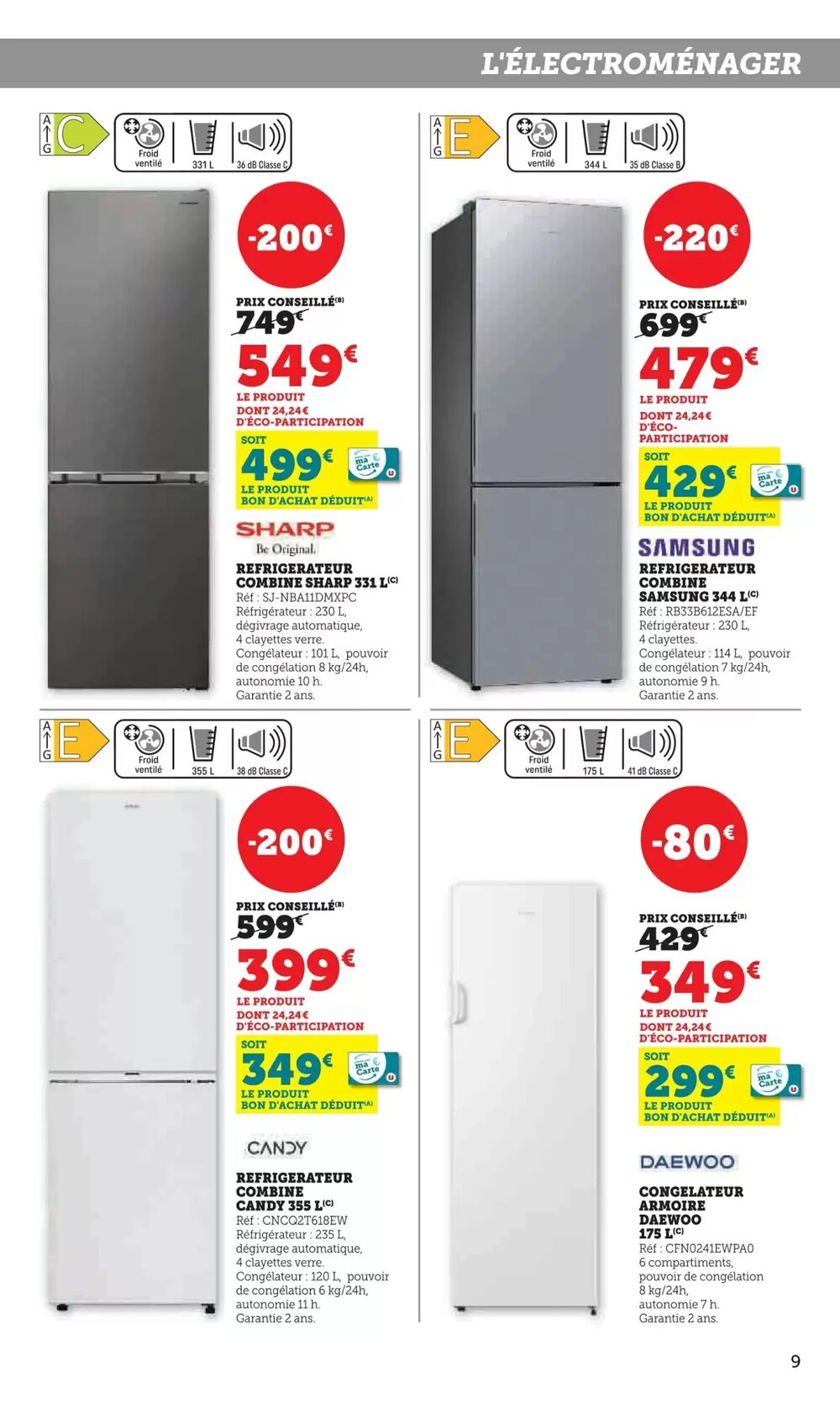 Prospectus promotionnel Super U valable à partir du 20/01/2026 - Page 9.