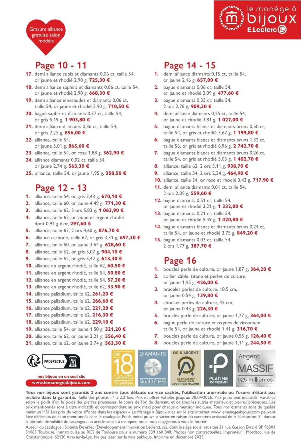 Prospectus promotionnel E.Leclerc valable à partir du 20/01/2026 - Page 18.