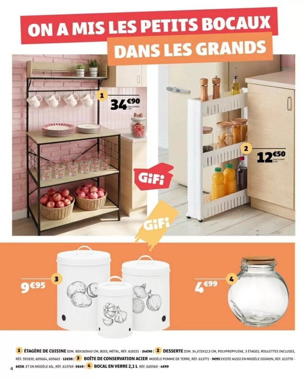 Prospectus promotionnel Gifi valable à partir du 20/01/2026 - Page 4.