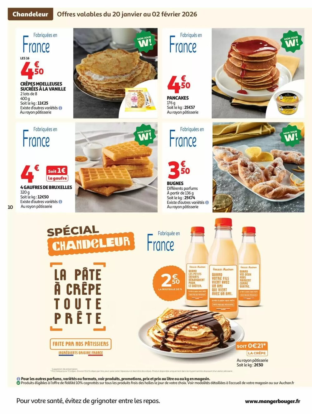 Prospectus promotionnel Auchan valable à partir du 20/01/2026 - Page 10.