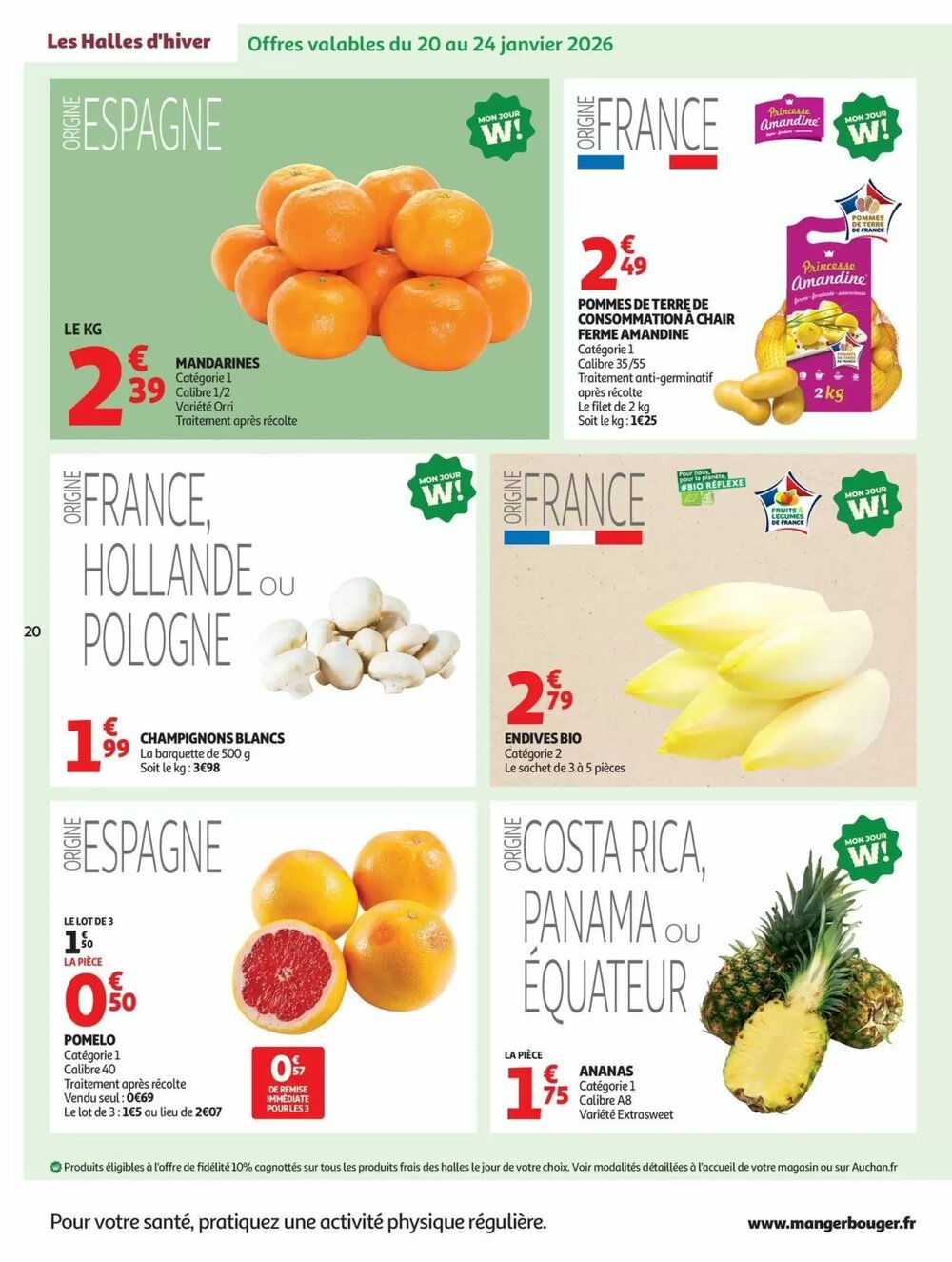 Prospectus promotionnel Auchan valable à partir du 20/01/2026 - Page 20.