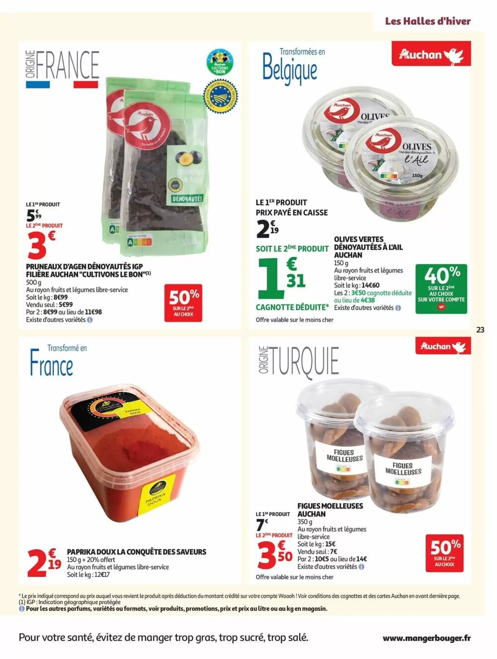 Prospectus promotionnel Auchan valable à partir du 20/01/2026 - Page 23.