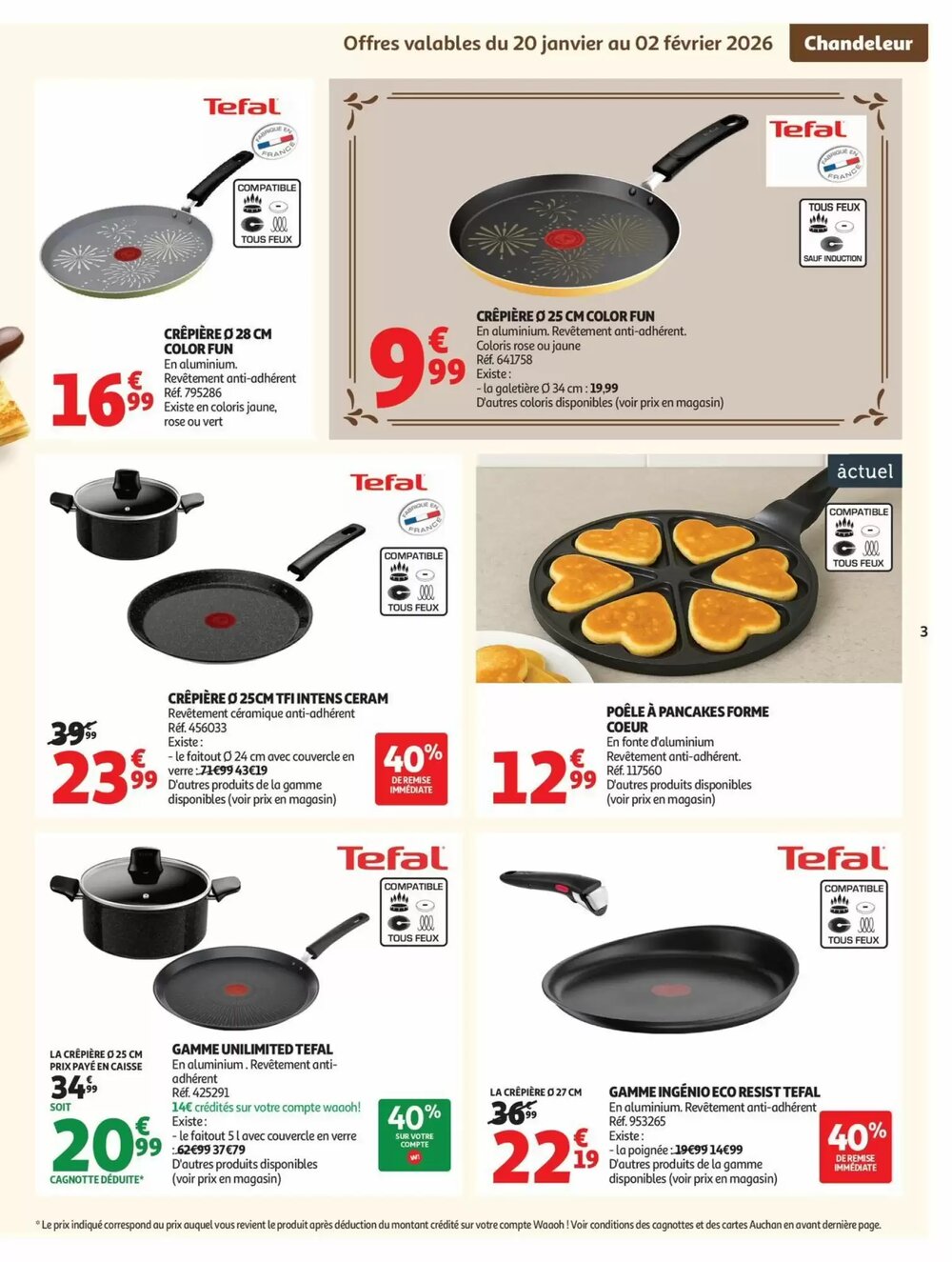 Prospectus promotionnel Auchan valable à partir du 20/01/2026 - Page 3.