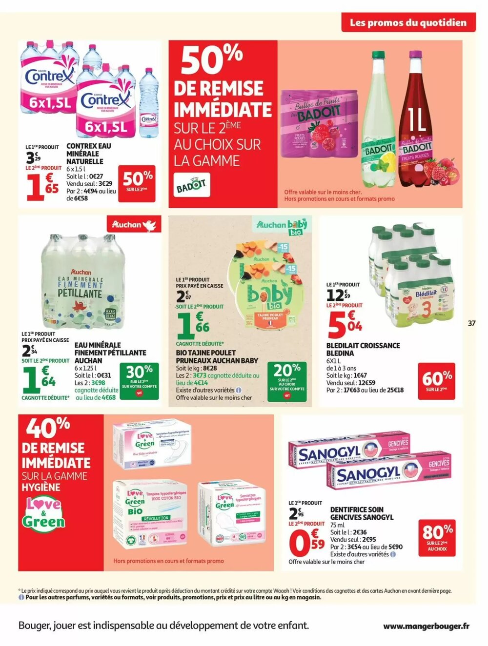Prospectus promotionnel Auchan valable à partir du 20/01/2026 - Page 37.