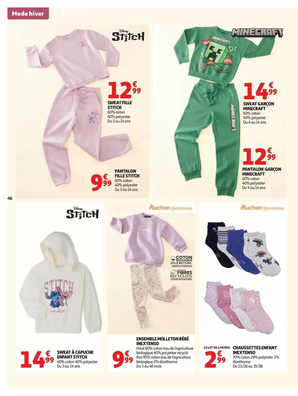 Prospectus promotionnel Auchan valable à partir du 20/01/2026 - Page 46.