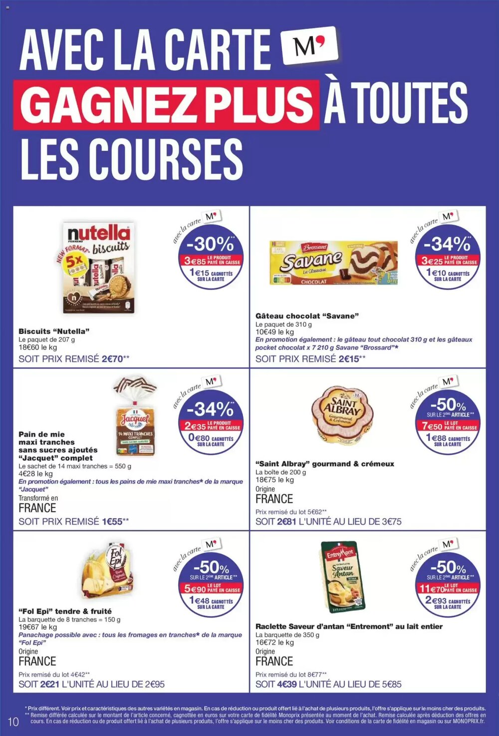 Prospectus promotionnel Monoprix valable à partir du 20/01/2026 - Page 10.