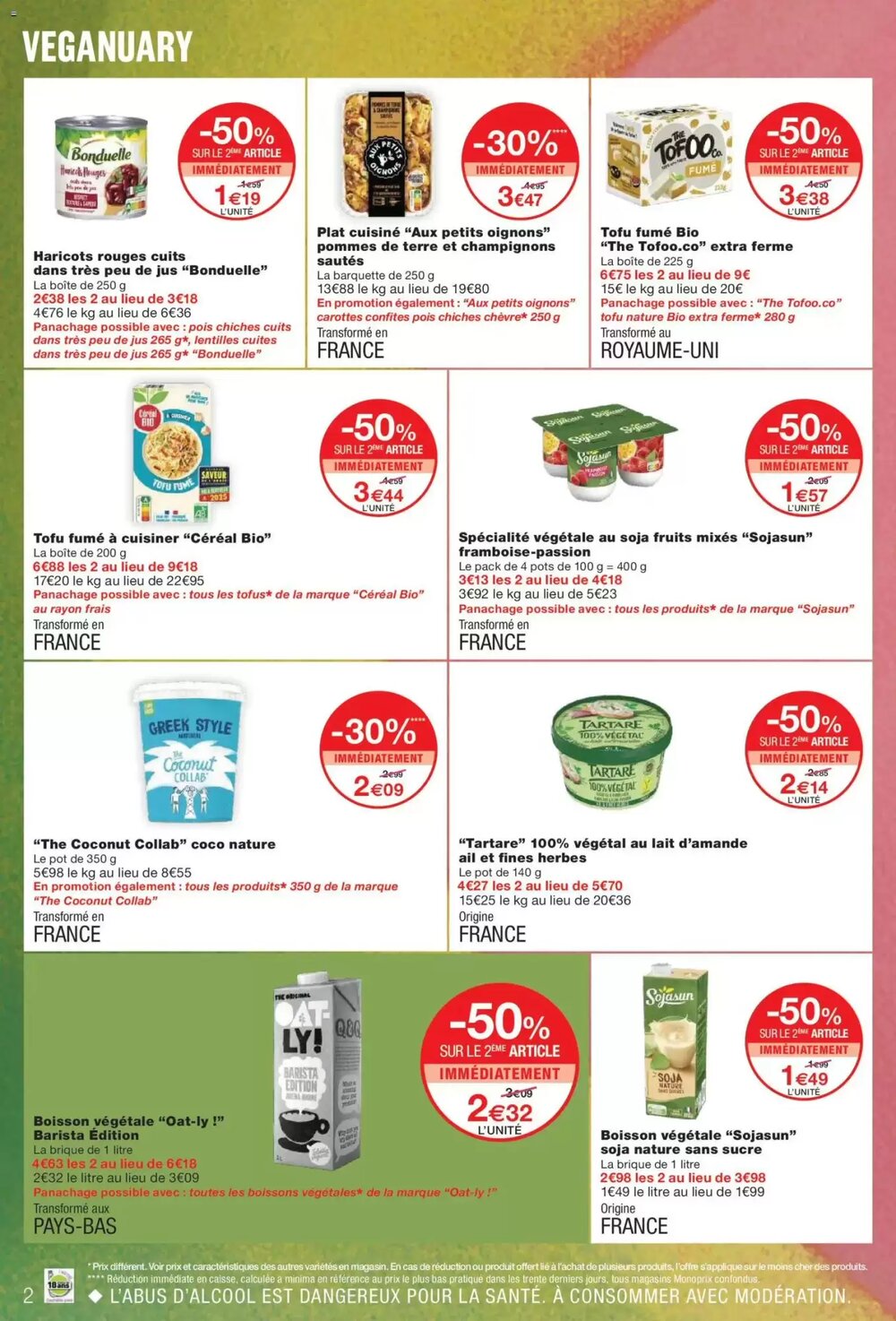 Prospectus promotionnel Monoprix valable à partir du 20/01/2026 - Page 2.