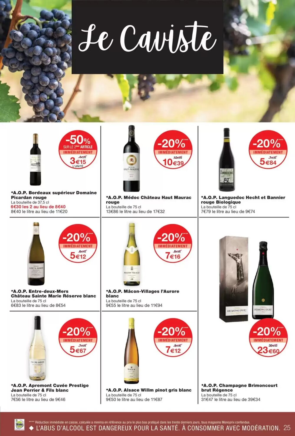 Prospectus promotionnel Monoprix valable à partir du 20/01/2026 - Page 25.