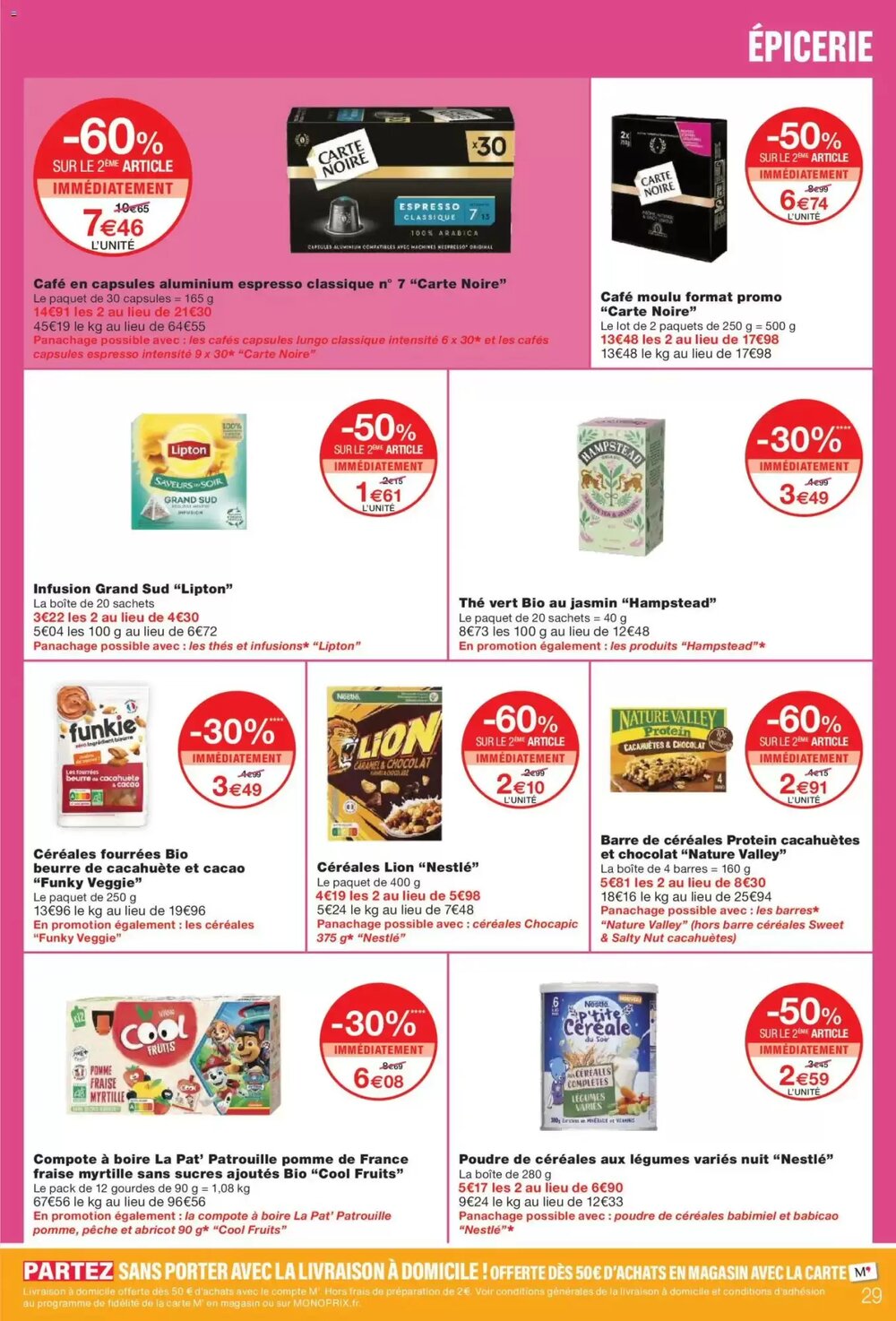 Prospectus promotionnel Monoprix valable à partir du 20/01/2026 - Page 29.