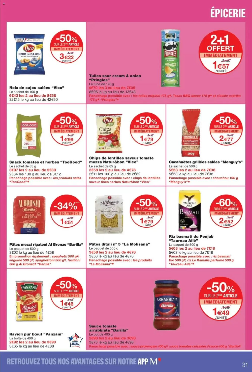 Prospectus promotionnel Monoprix valable à partir du 20/01/2026 - Page 31.