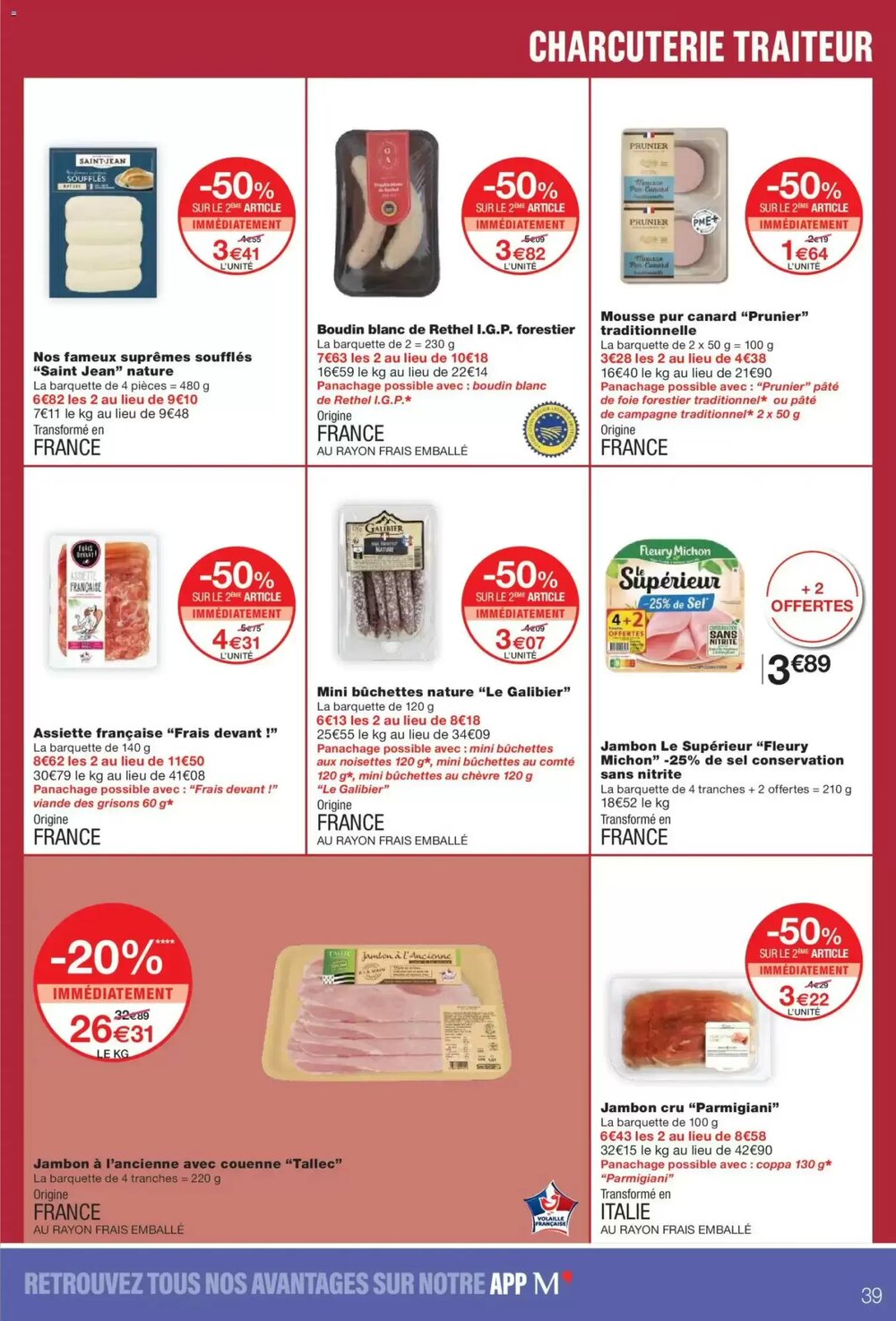 Prospectus promotionnel Monoprix valable à partir du 20/01/2026 - Page 39.