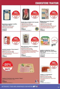 Prospectus promotionnel Monoprix valable à partir du 20/01/2026 - Page 39.