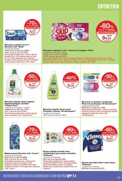 Prospectus promotionnel Monoprix valable à partir du 20/01/2026 - Page 43.