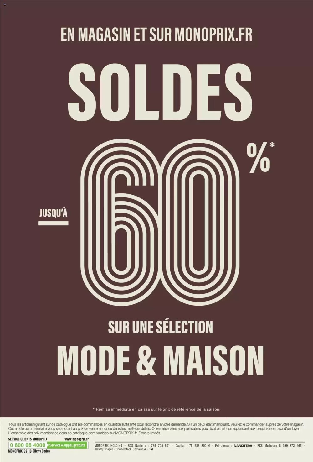 Prospectus promotionnel Monoprix valable à partir du 20/01/2026 - Page 52.