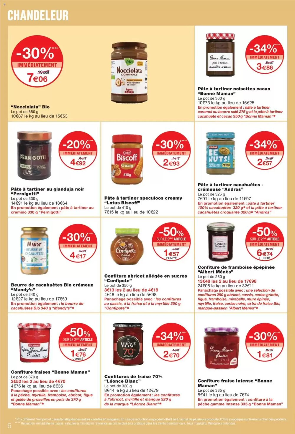 Prospectus promotionnel Monoprix valable à partir du 20/01/2026 - Page 6.