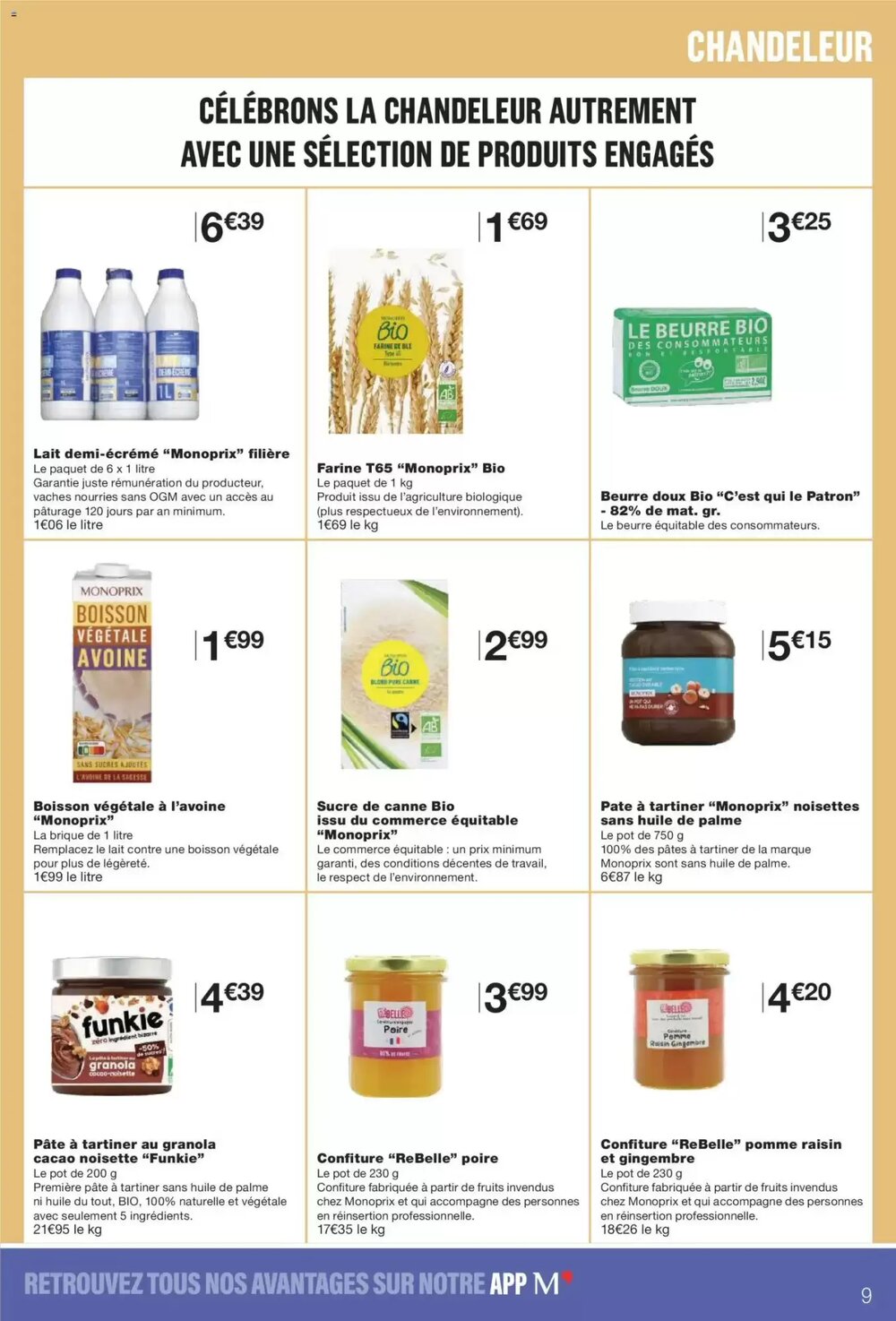 Prospectus promotionnel Monoprix valable à partir du 20/01/2026 - Page 9.
