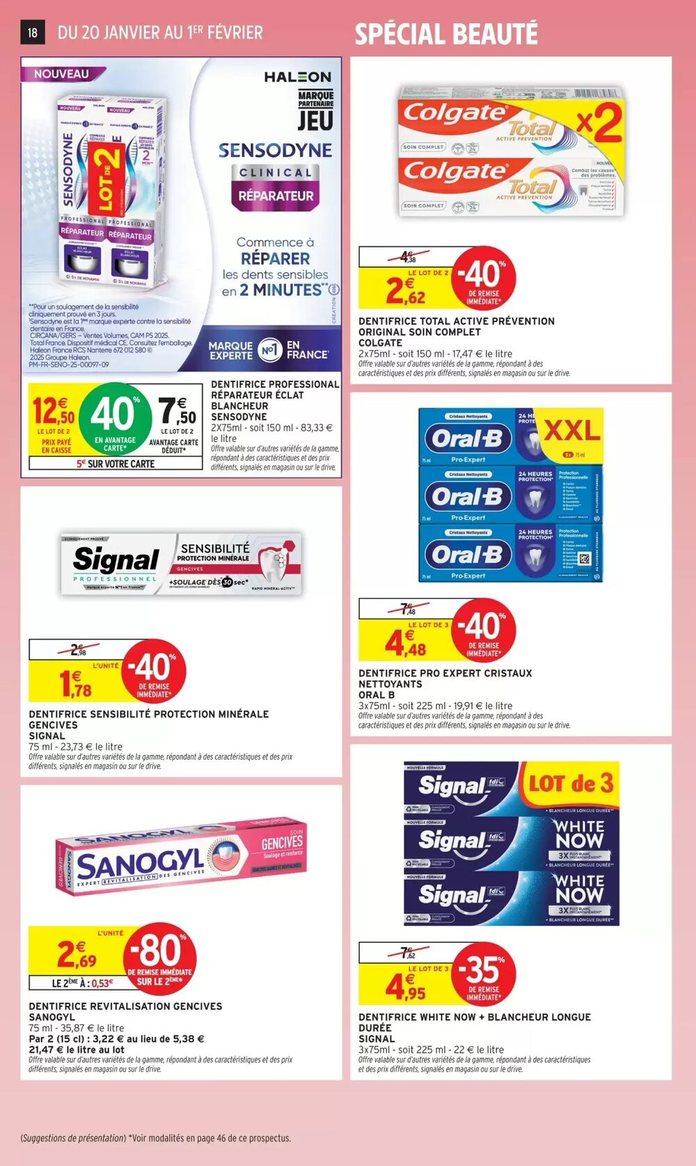 Prospectus promotionnel Intermarché valable à partir du 20/01/2026 - Page 18.