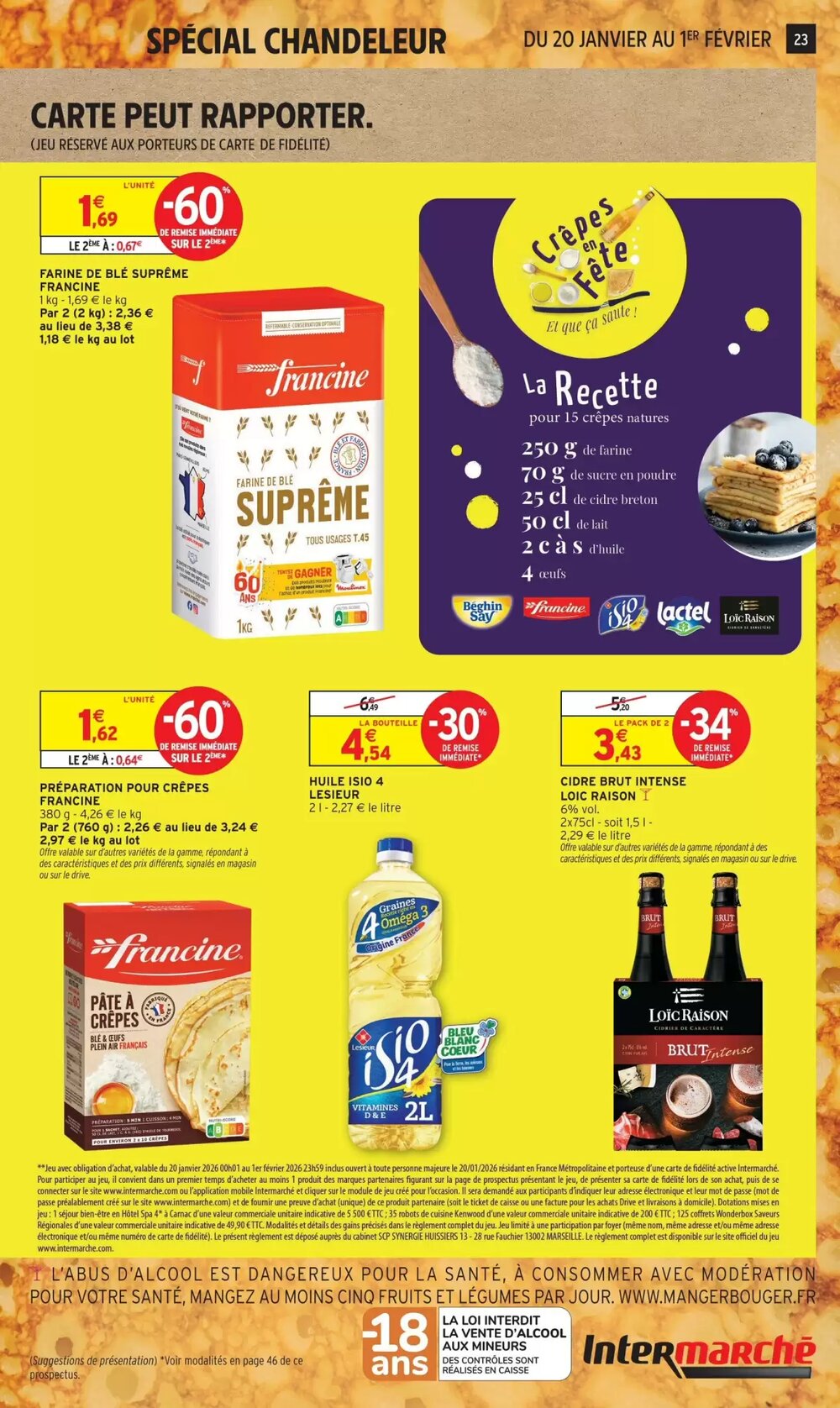Prospectus promotionnel Intermarché valable à partir du 20/01/2026 - Page 23.