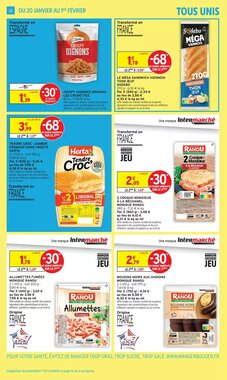 Prospectus promotionnel Intermarché valable à partir du 20/01/2026 - Page 32.