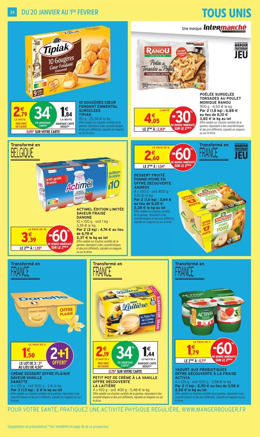 Prospectus promotionnel Intermarché valable à partir du 20/01/2026 - Page 34.