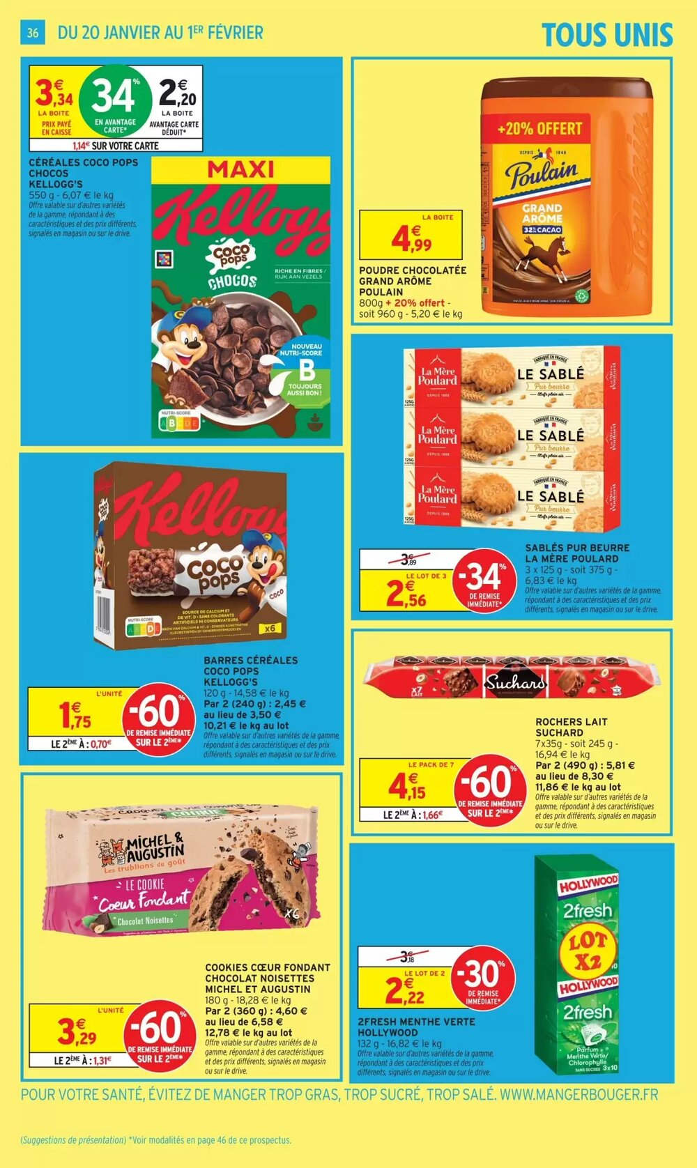 Prospectus promotionnel Intermarché valable à partir du 20/01/2026 - Page 36.