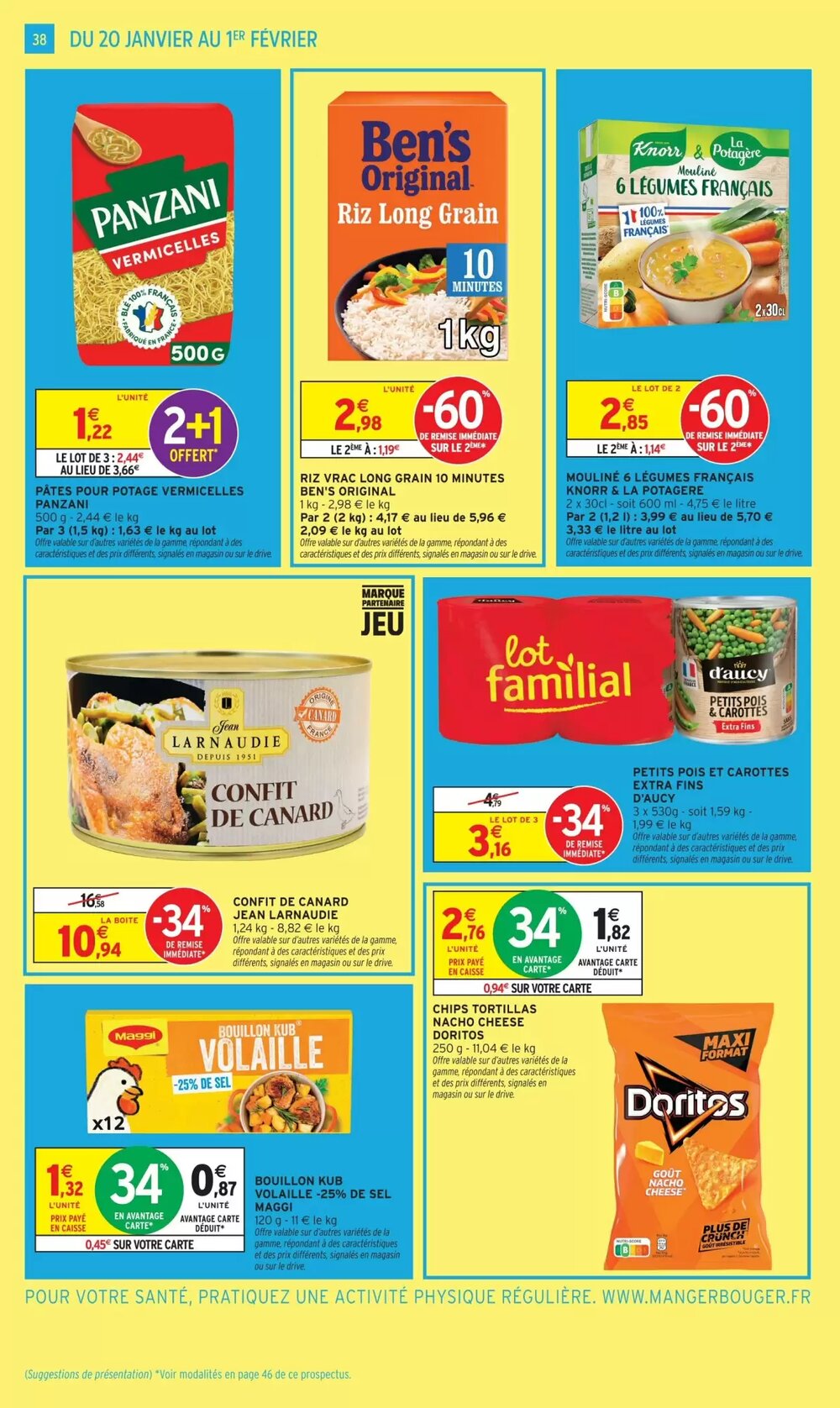 Prospectus promotionnel Intermarché valable à partir du 20/01/2026 - Page 38.
