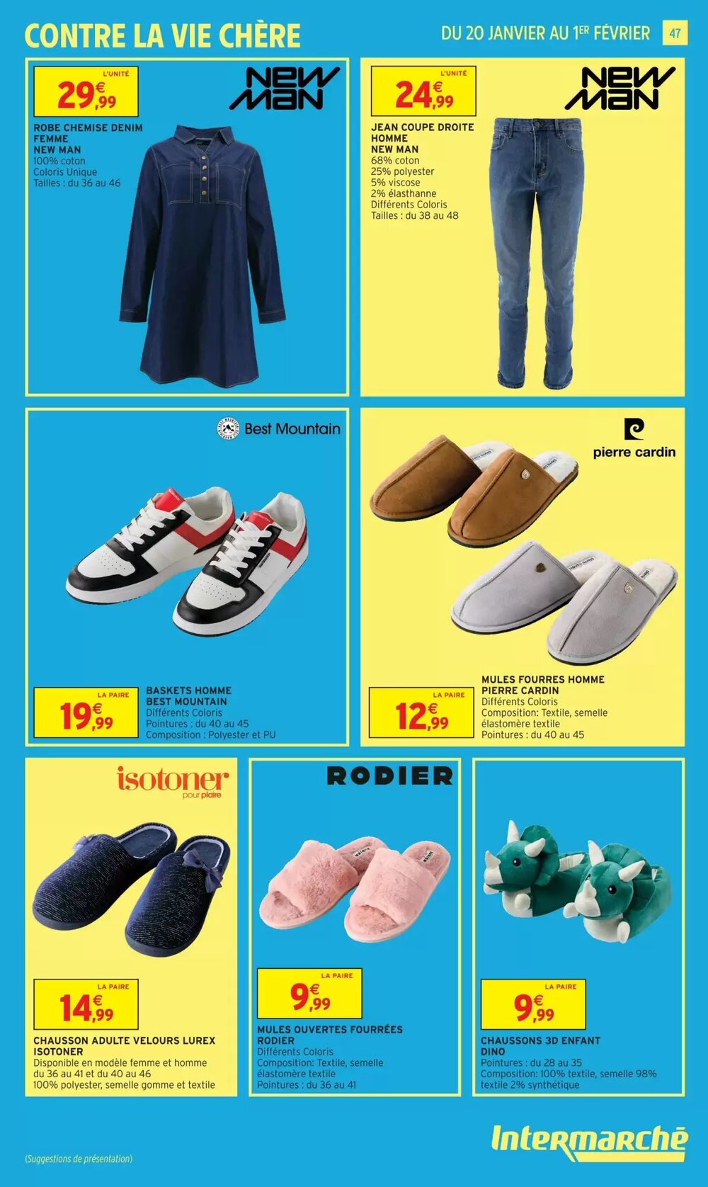 Prospectus promotionnel Intermarché valable à partir du 20/01/2026 - Page 47.