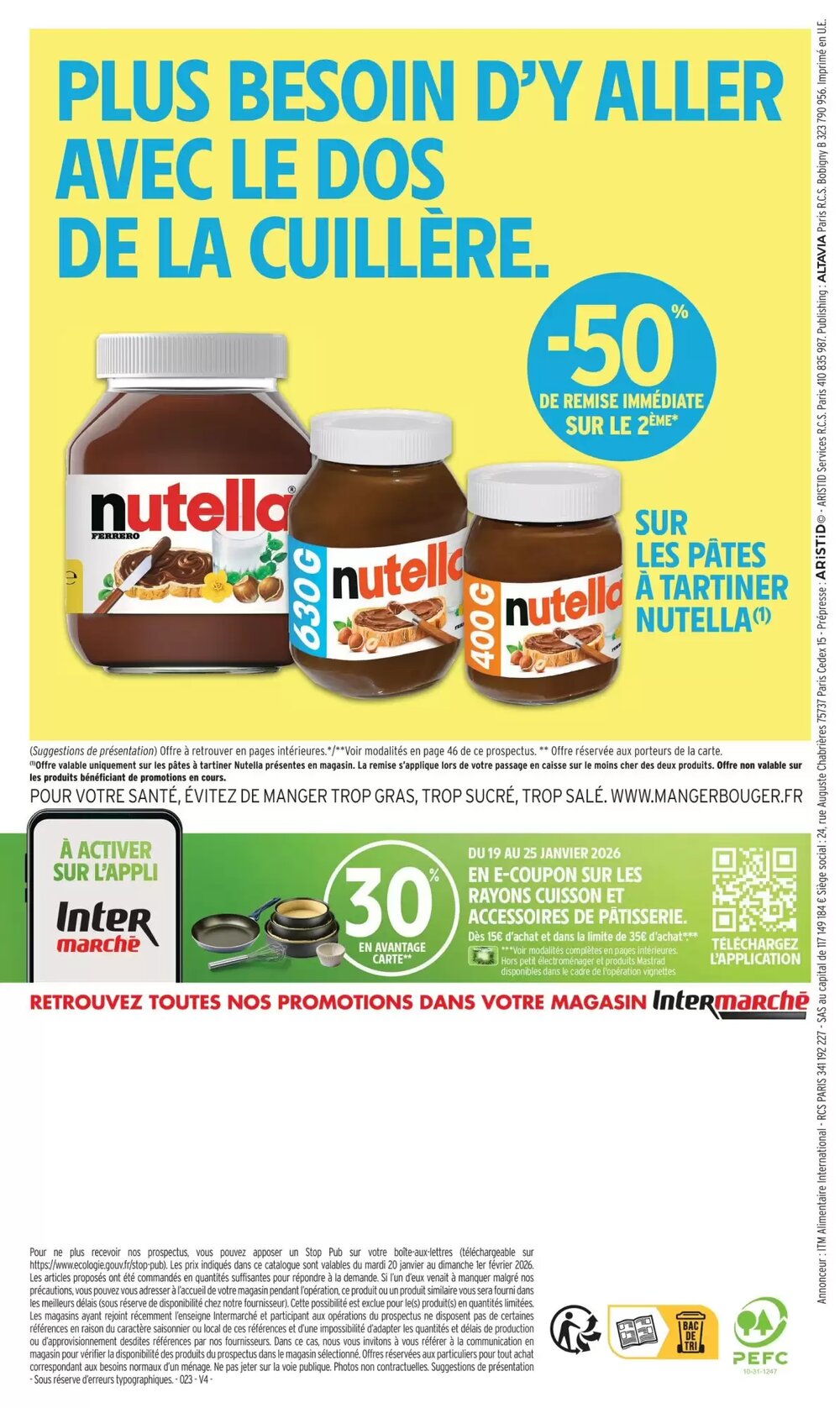 Prospectus promotionnel Intermarché valable à partir du 20/01/2026 - Page 52.