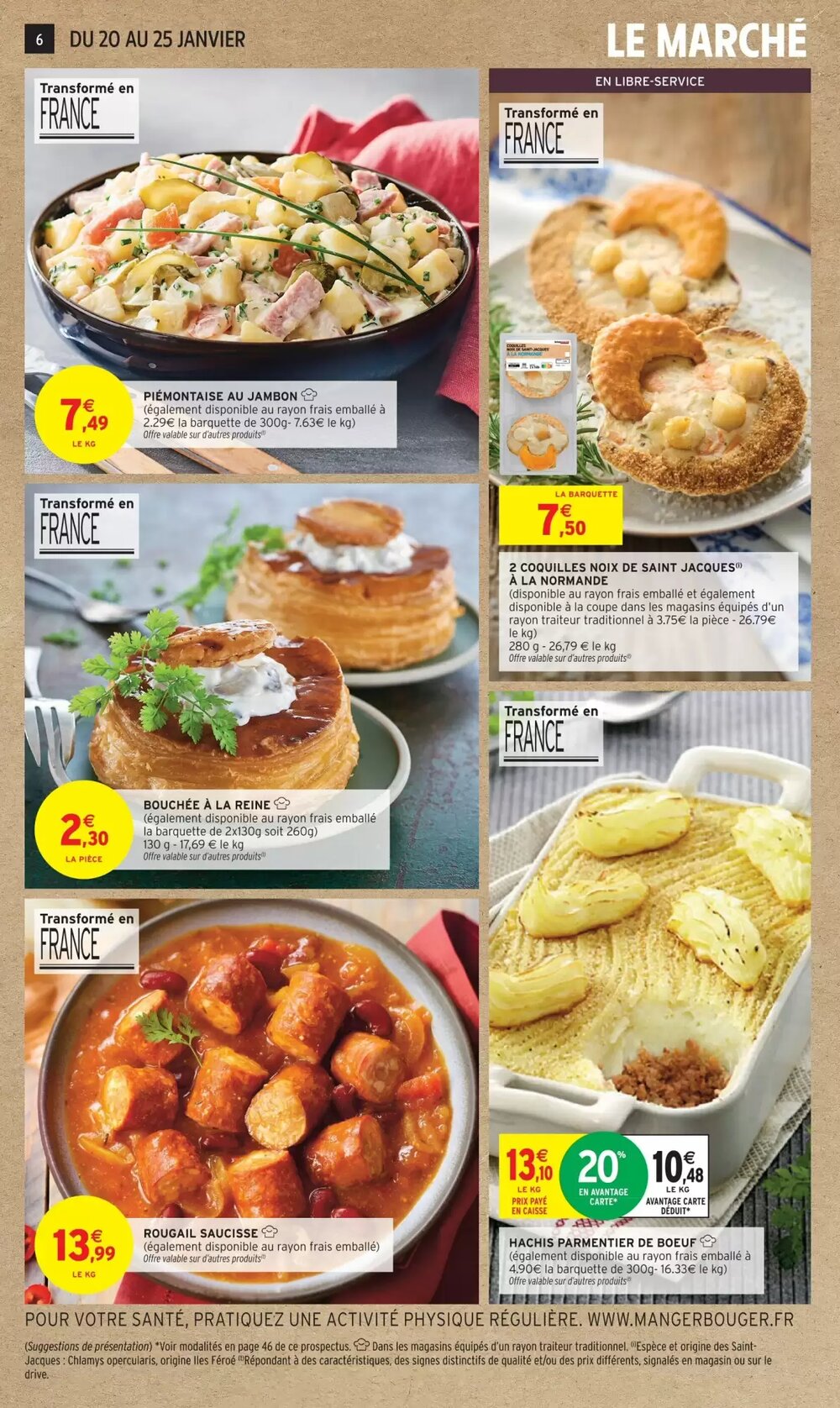 Prospectus promotionnel Intermarché valable à partir du 20/01/2026 - Page 6.