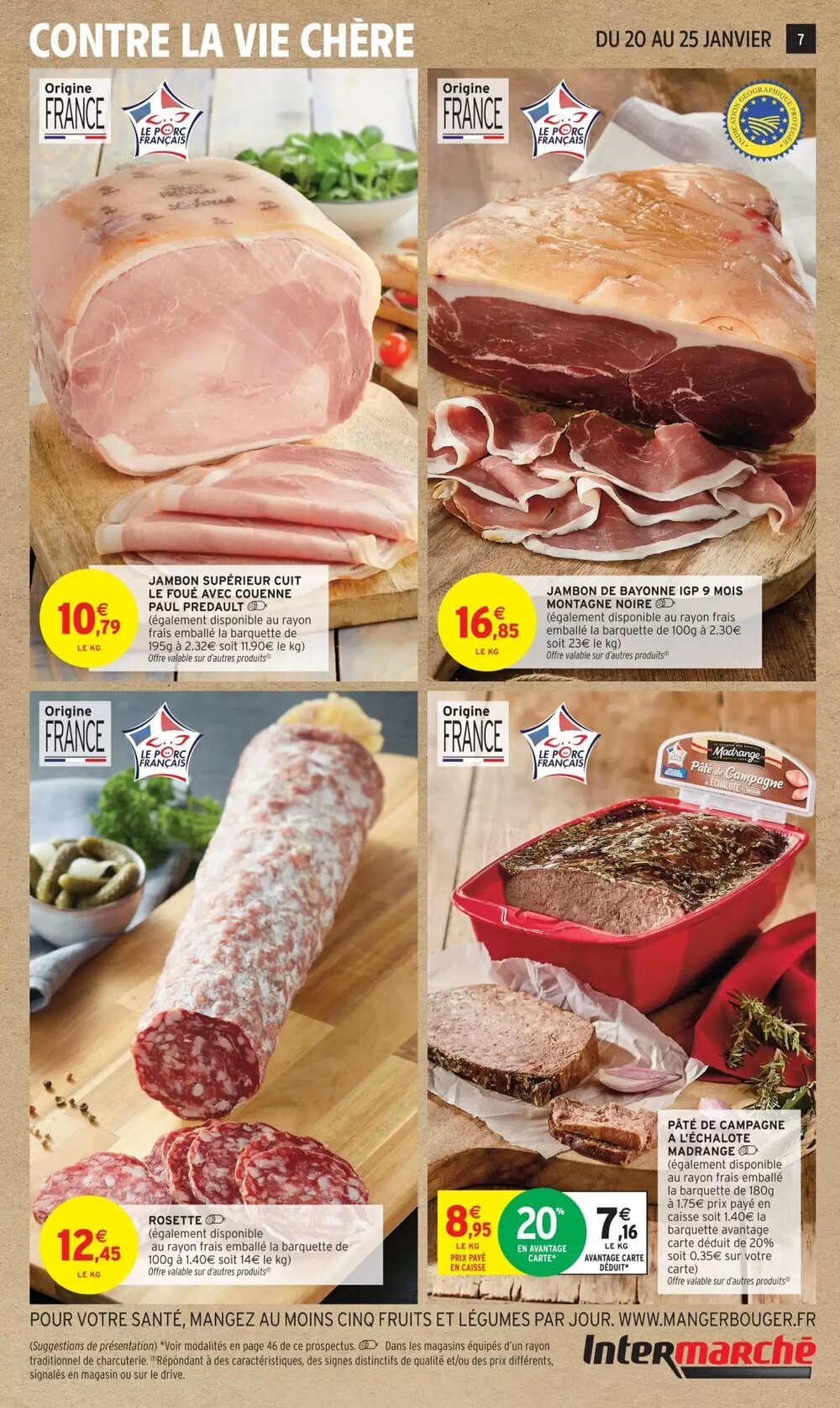 Prospectus promotionnel Intermarché valable à partir du 20/01/2026 - Page 7.