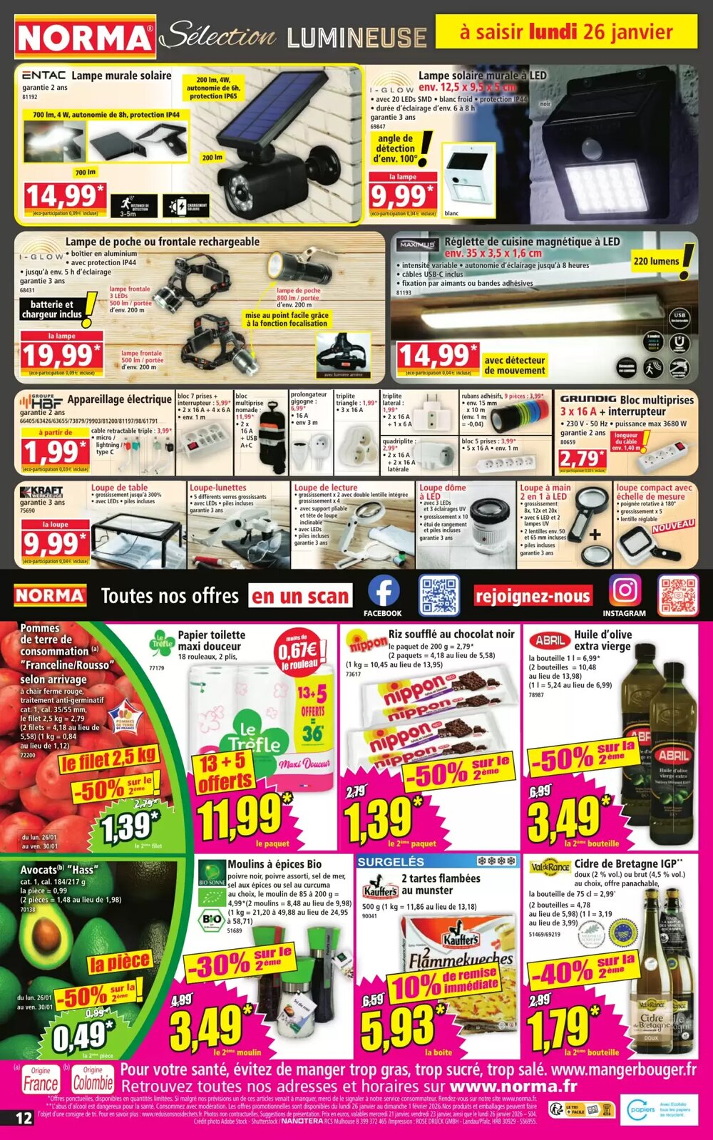 Prospectus promotionnel Norma valable à partir du 21/01/2026 - Page 12.