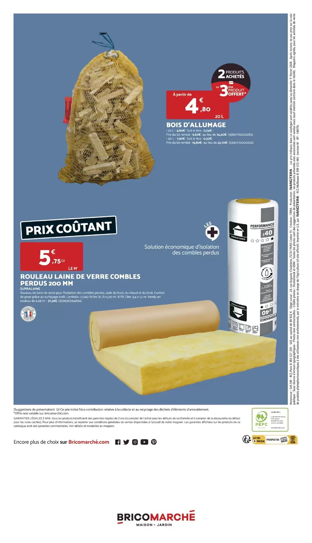 Prospectus promotionnel Bricomarché valable à partir du 21/01/2026 - Page 10.