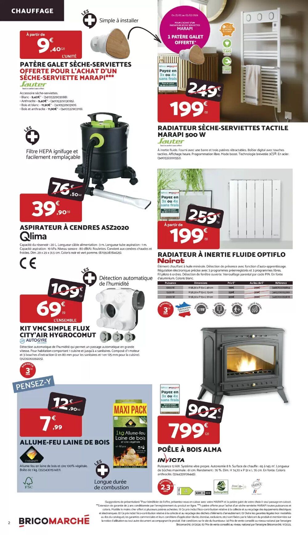 Prospectus promotionnel Bricomarché valable à partir du 21/01/2026 - Page 2.