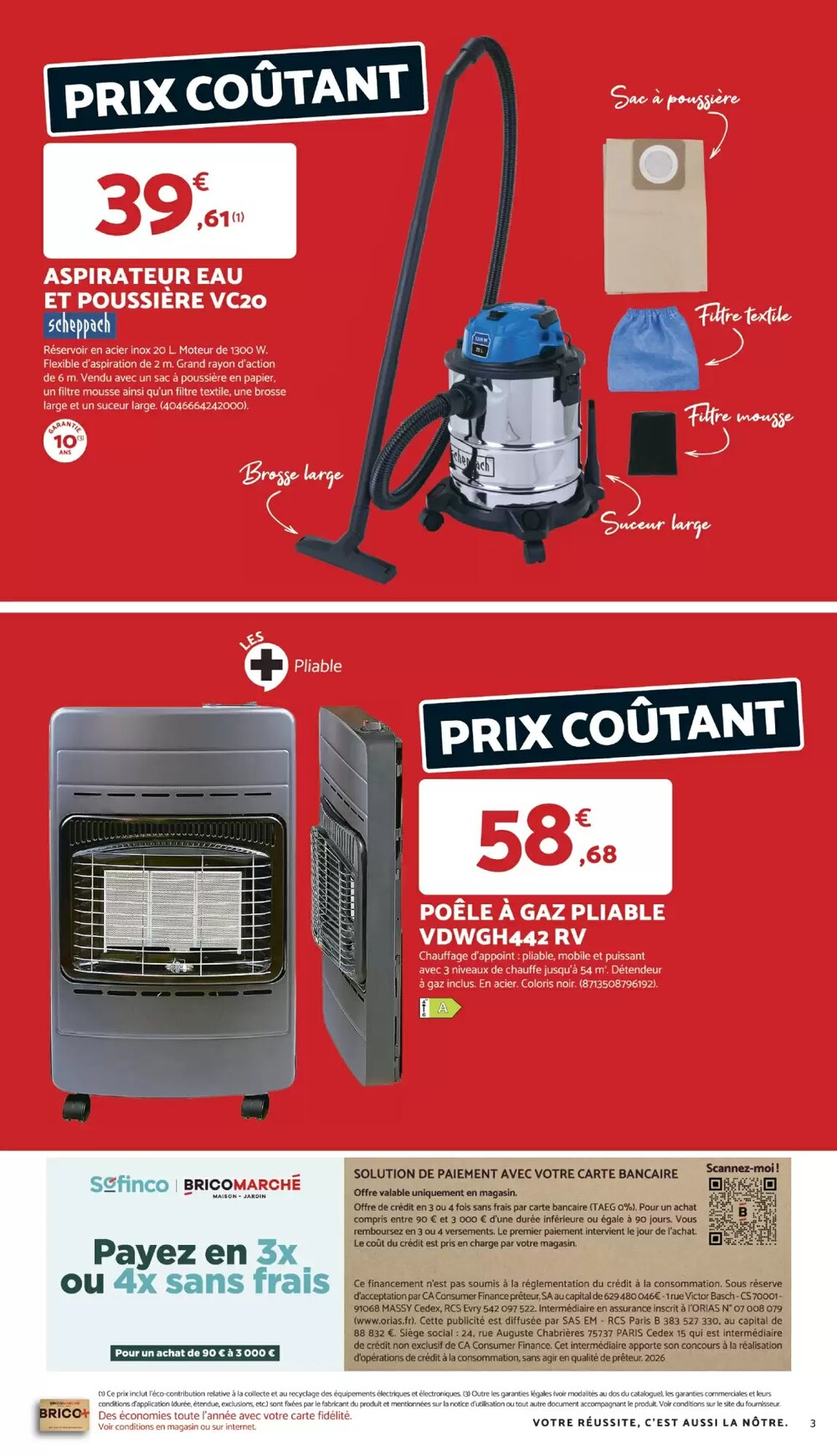 Prospectus promotionnel Bricomarché valable à partir du 21/01/2026 - Page 3.