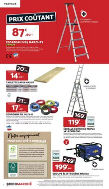 Prospectus promotionnel Bricomarché valable à partir du 21/01/2026 - Page 4.