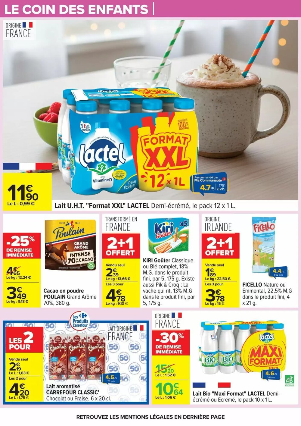 Prospectus promotionnel Carrefour valable à partir du 21/01/2026 - Page 11.