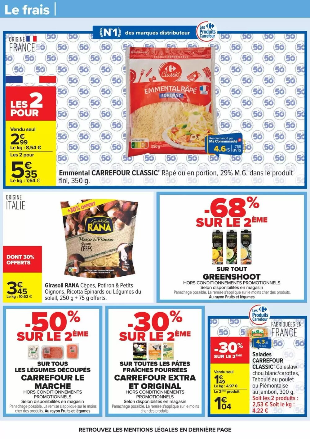 Prospectus promotionnel Carrefour valable à partir du 21/01/2026 - Page 46.