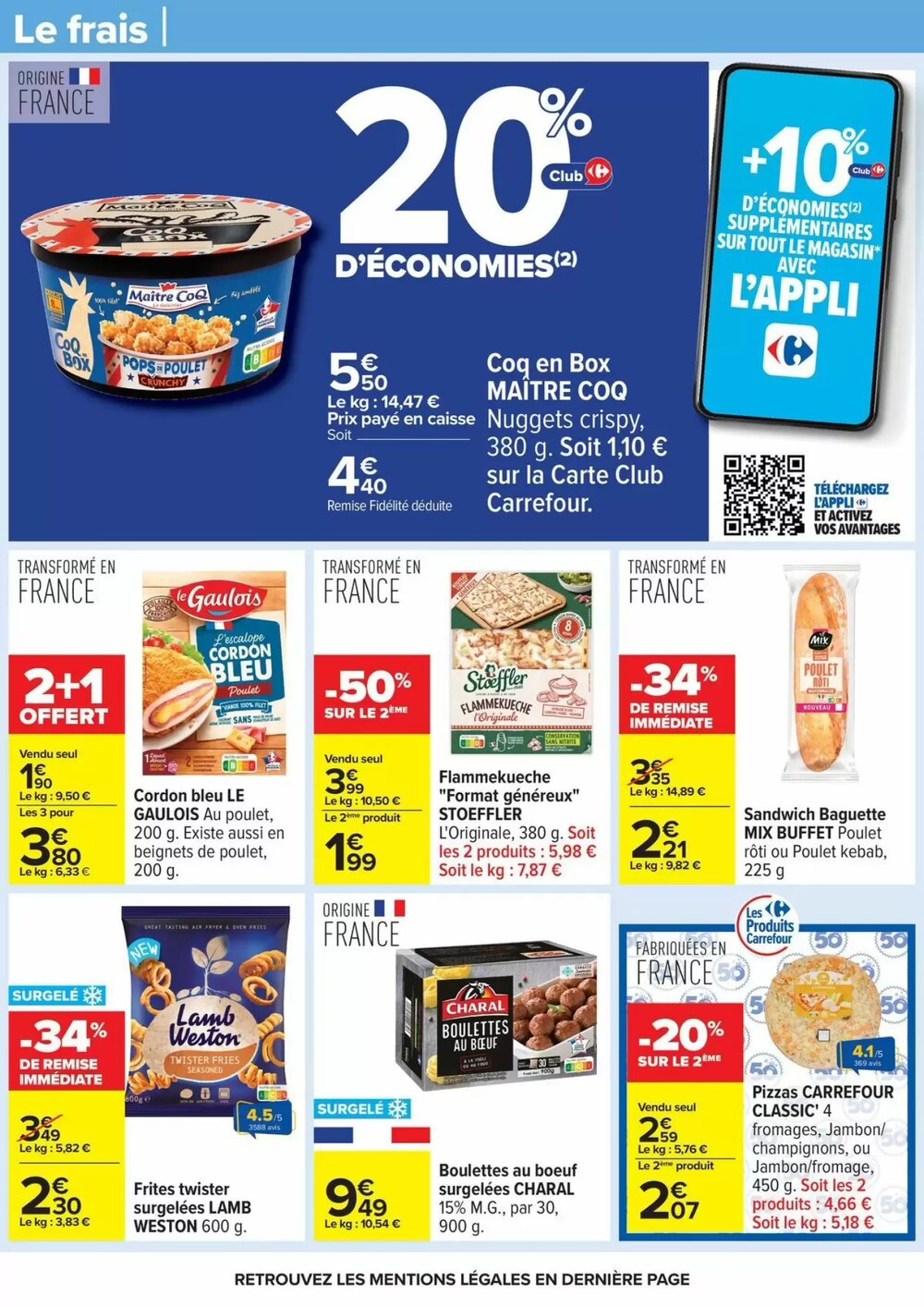 Prospectus promotionnel Carrefour valable à partir du 21/01/2026 - Page 48.