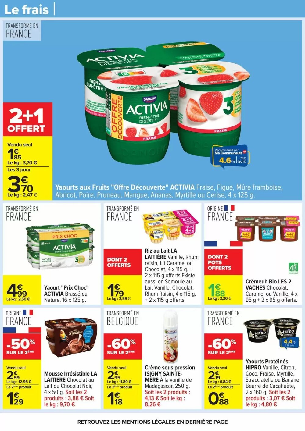 Prospectus promotionnel Carrefour valable à partir du 21/01/2026 - Page 52.