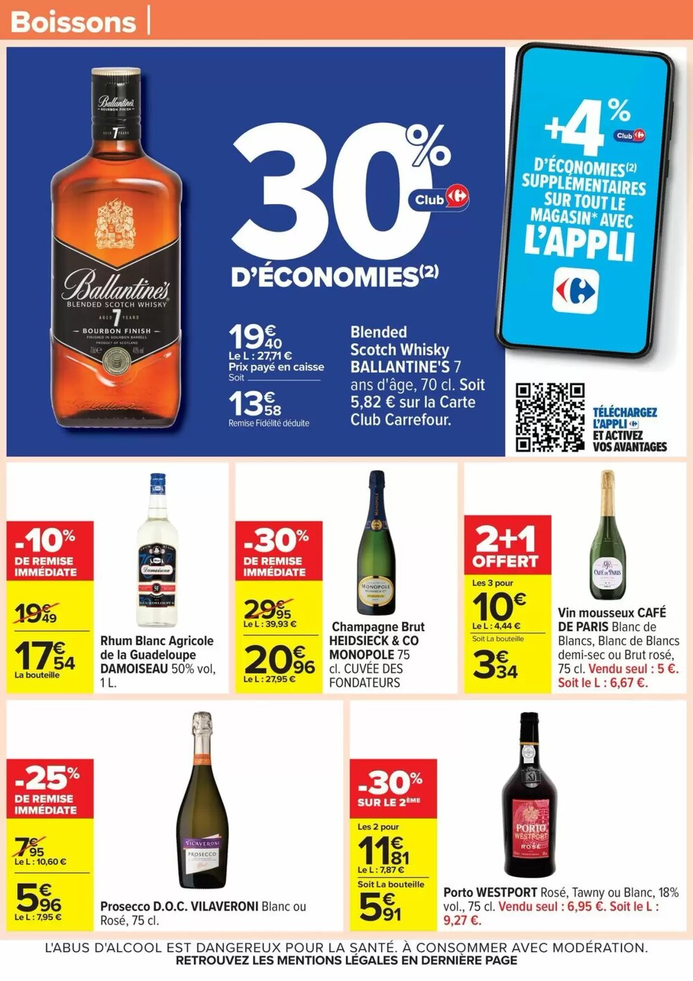 Prospectus promotionnel Carrefour valable à partir du 21/01/2026 - Page 63.
