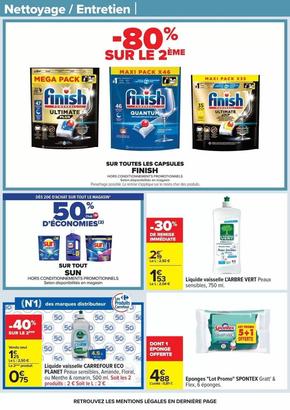 Prospectus promotionnel Carrefour valable à partir du 21/01/2026 - Page 65.