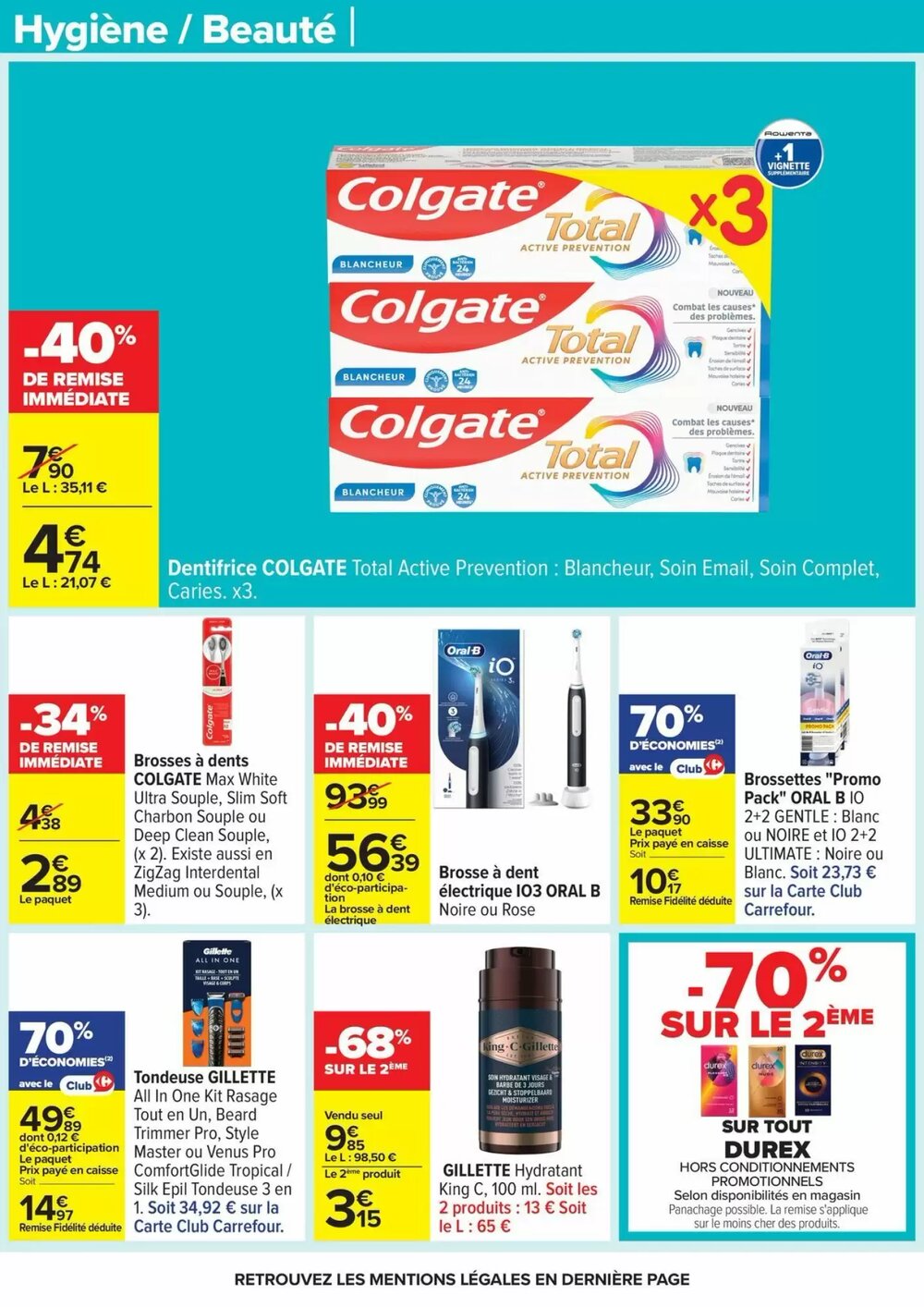 Prospectus promotionnel Carrefour valable à partir du 21/01/2026 - Page 68.
