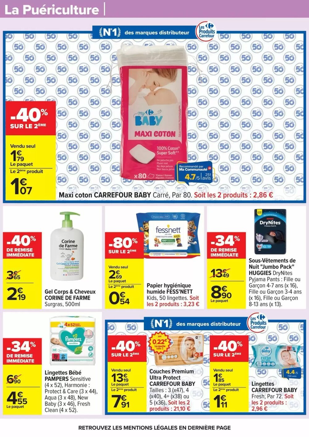 Prospectus promotionnel Carrefour valable à partir du 21/01/2026 - Page 72.